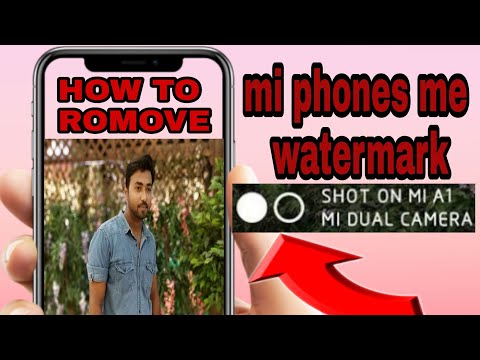 HOW TO REMOVE WATERMARK OF REDMI A2.. NOTE 5 PRO..A1