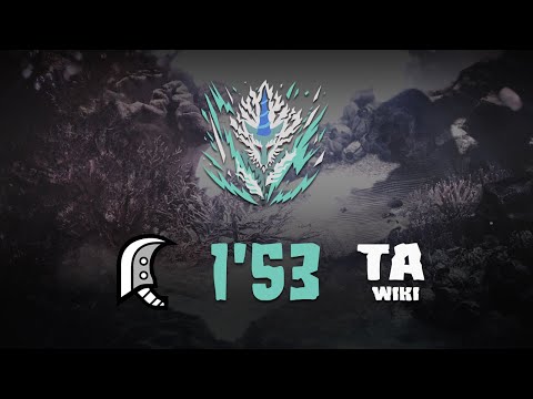 【MHWI】Kirin Great Sword Solo 01'53'85 (TA Wiki Rules) | キリン 大剣ソロ