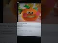 Sesame Street Orange Face Singing
