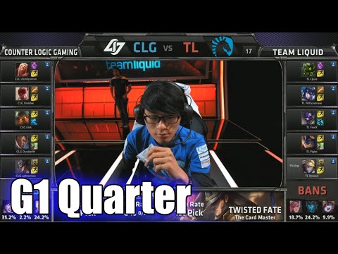 CLG vs Team Liquid | Game 1 Quarter Finals S5 NA LCS Spring 2015 playoffs | CLG vs TL G1 VOD 60FPS