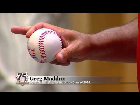 , title : 'Greg Maddux Talks Pitch Grips - Pointers from the Pros'