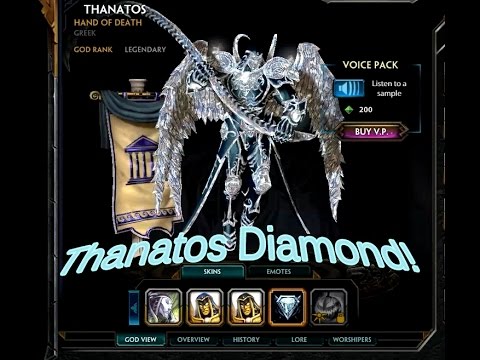 Smite Thanatos Diamond Skin!