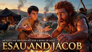 Video: Esau & Jacob - The Brother Who Traded His Future for Soup | Epic Bible Animation