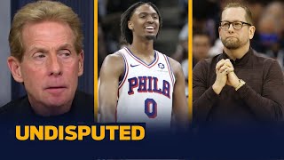 UNDISPUTED | Skip reacts to NBA says Tyrese Maxey was fouled twice, Nick Nurse timeout missed