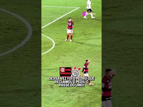 DESSA VEZ FOI O PEDRO QUE RECLAMOU E QUERIA O PASSE DO LINO! #shorts