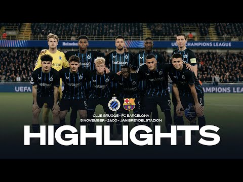 CLUB BRUGGE - FC BARCELONA | HIGHLIGHTS | 2025-2026