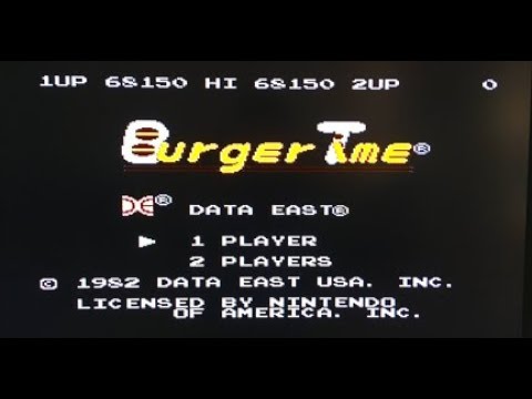 Burgertime (NES) Speedrun - Without dying
