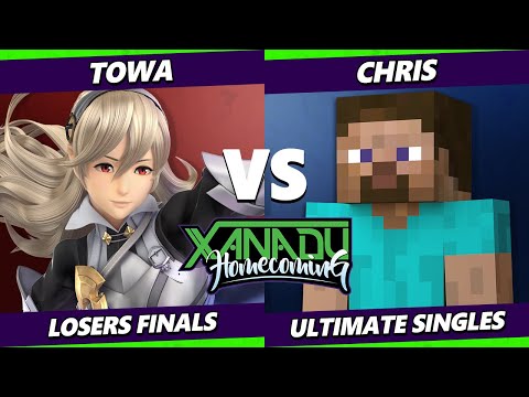 Xanadu Homecoming Losers Finals - Chris (Steve) Vs. Towa (Corrin) Smash Ultimate - SSBU