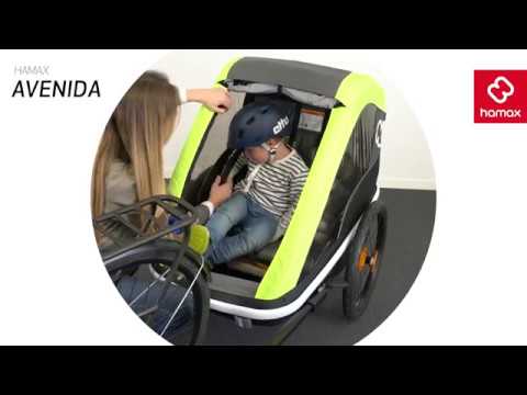 Rogutės Hamax Sno Racing juoda-raudona 505524 video