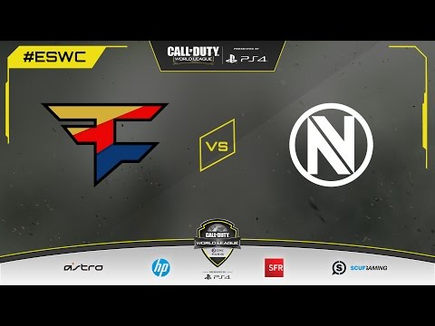 ESWC Winter 2017 : Call Of Duty - Envyus vs Faze Clan