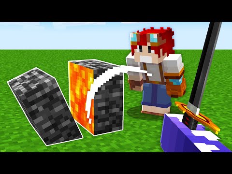 PODEMOS CORTAR OS BLOCOS DO MINECRAFT