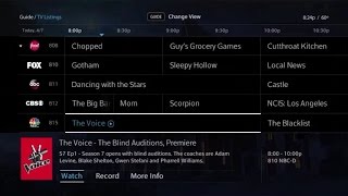 Accessing The Cox Contour Immersive Guide - 2016