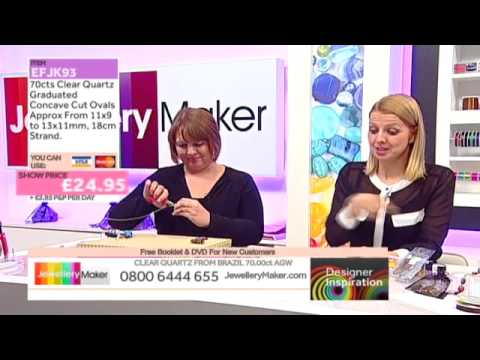 JewelleryMaker LIVE (MIMO) 13/02/14 - Pyrite Beads