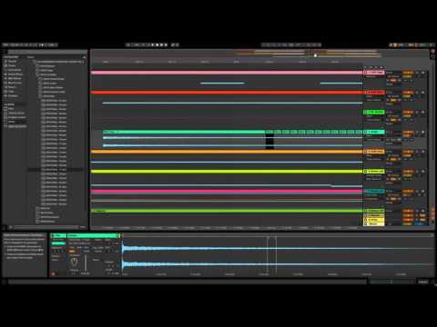30 minutes of free composition in ableton live 9.5 from blank (Mark Walter) [Part 2]