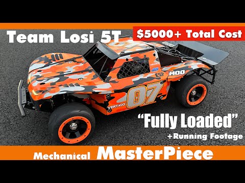Team Losi 5T - Fully Modded out ! Over $5000$ Invested ! Running Footage