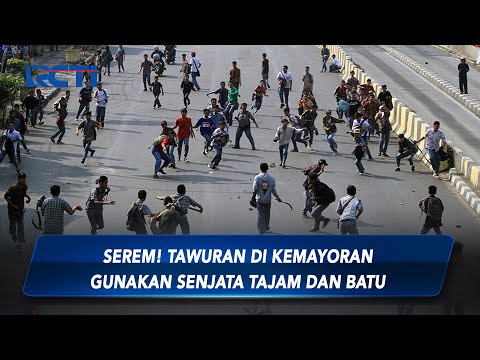 Empat Kelompok Remaja di Kemayoran, Jakarta Pusat Terlibat Tawuran - SIP 14/08