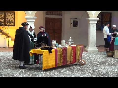 Natale barocco di Ala: riprese con drone RAI1 a Palazzo Taddei (2017)