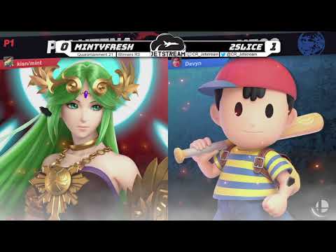 Quarantainment 21 Winners R3 - Mintyfresh (Palutena) Vs. 2slice (Ness) Smash Ultimate - SSBU