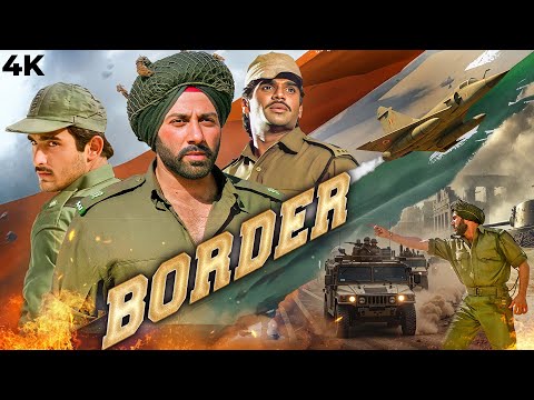 BORDER SUNNY DEOL ACTION (बॉर्डर) Hindi Full Movie 4K | Akshaye Khanna, Suniel Shetty Patriotic Film