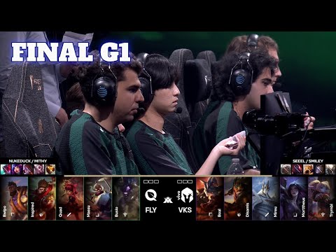 FLY vs VKS - Game 1 | Grand Final LTA 2025 South vs North | FlyQuest vs Vivo Keyd Stars G1 full