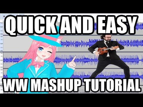 how I make my mashups with audacity: will wood edition