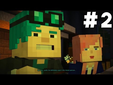 Minecraft Story Mode Episode 6 Walkthrough Part 2 - "Minecraft Version of LA Noire"