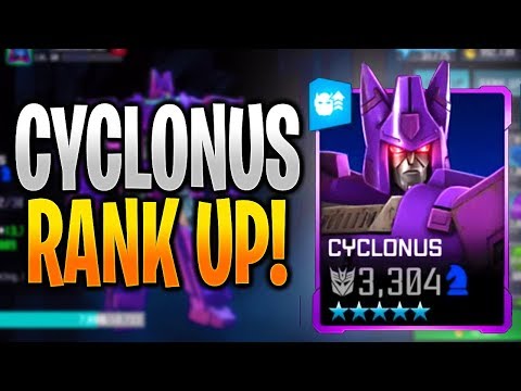 5 Star Cyclonus Rank Up! - Transformers: Forged To Fight