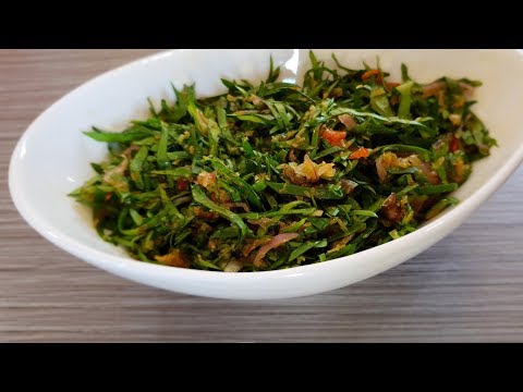 Maldivian Green Salad: Copyfathu Satani