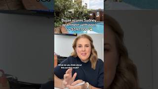 🏠 Buyer scores Sydney apartment with pool for just $397k 🏊 #home #sydney #pool #