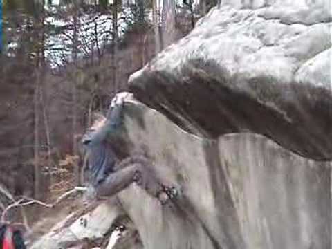 23 feb 2008 Oituz bouldering Romania