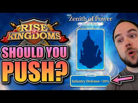 Health vs Defense [should you push Zenith of Power?] Rise of Kingdoms
