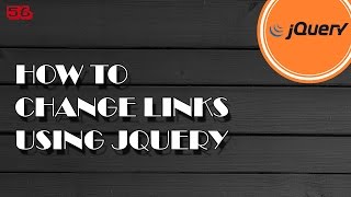JQUERY How to change links in HTML page