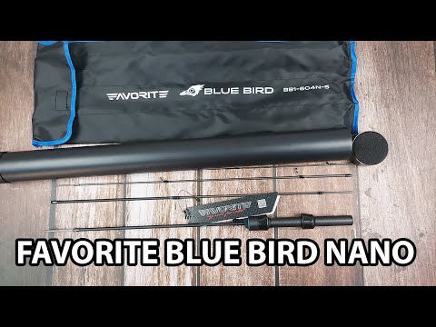 Спінінг Favorite Blue Bird Nano Compact BB1-604N-S 1.83m 0.2-1.5g (+тубус)