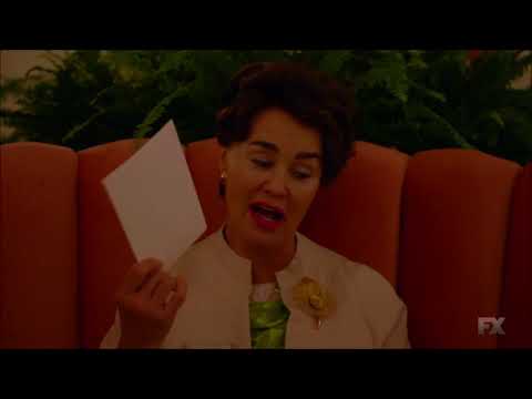 Joan sends Christina a card - "Feud: Bette and Joan"