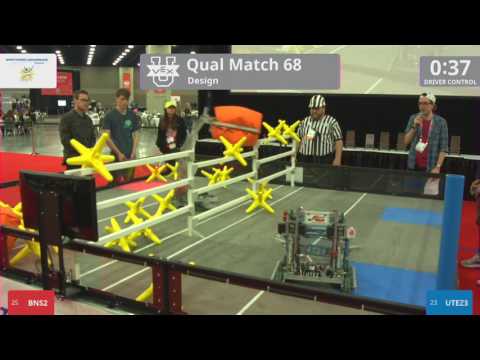 2017 VEXU Design Q68 - BNS2 vs UTEZ3 - 9 to 39