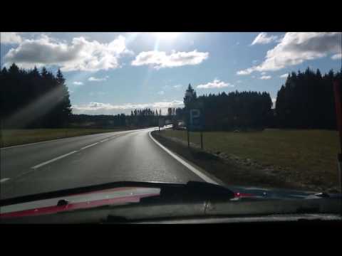 České Budějovice - Linz | timelapse 16x | DASHCAM