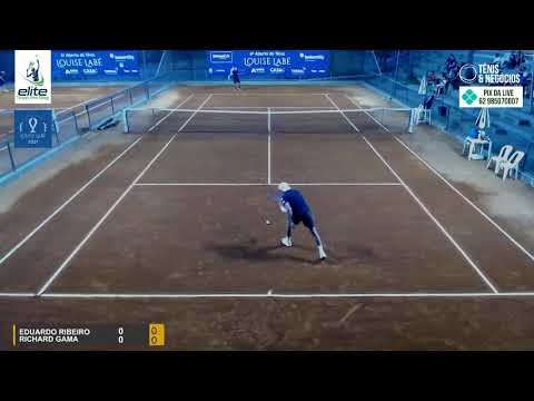 1ª CLASSE LOUISE LABÉ - ABERTO DE TENNIS -   EDUARDO RIBEIRO X RICHARD GAMA