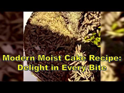 Modern Moist Cake Recipe: Delight in Every Bite  #moistcake  #cakerecipes #bakingtips
