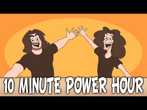 Every 10 Minute Power Hour in a Nutshell (by Shoocharu) - Game Grumps Animated