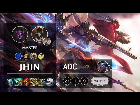Jhin ADC vs Tristana - EUW Master Patch 11.11