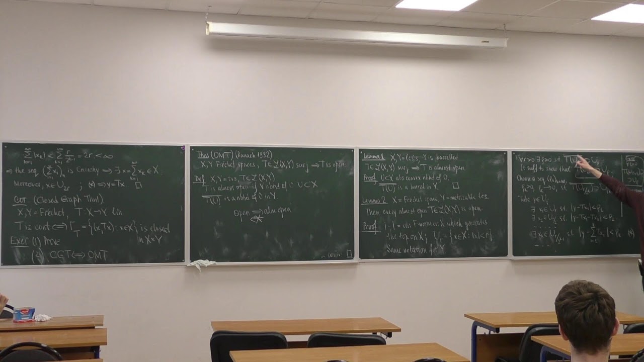 Topological Vector Spaces. Lecture 11. A. Pirkovskii