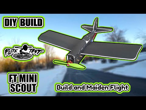 FliteTest Mini Scout - Build (#1) and Maiden Flight