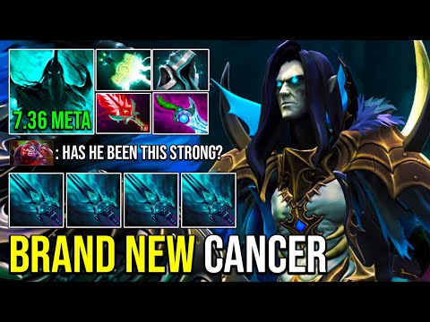 BRAND NEW CANCER IN 7.36!!! Electric Curse Attack Abaddon Reworked Monster Dota 2