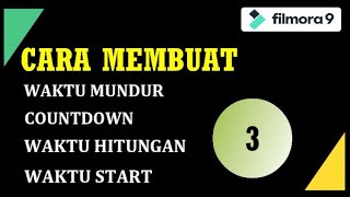 Download lagu CARA MEMBUAT PENGHITUNG WAKTU MUNDUR/COUNTDOWN/PENGHITUNG WAKTU STAR II Wondershare Filmora mp3