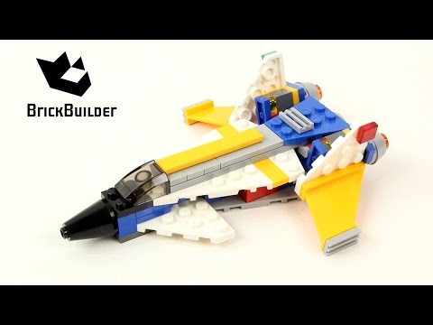 Vidéo LEGO Creator 31042 : L'avion à réaction