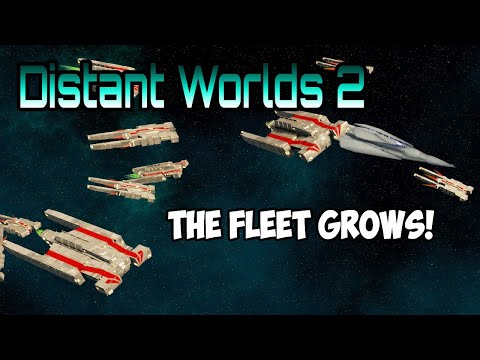 Building The Armada | DISTANT WORLDS 2! | Epic 4x Space Game