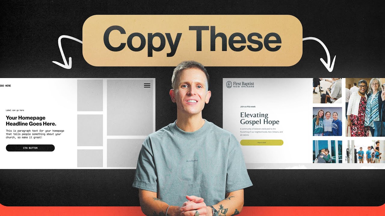 The Church Website Homepage Formula