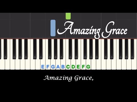 Amazing Grace - David Lanz piano tutorial