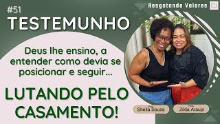 Testemunho 51|JESUS RESTAUROU todas as ÁREAS da minha vida, Salvou meu Casamento! Pra. Sheila Souza