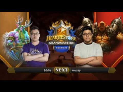 Eddie vs muzzy | 2021 Hearthstone Grandmasters Americas | Elim | Season 1 | Playoffs